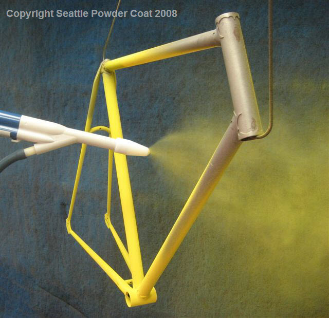Powder coating iron 14